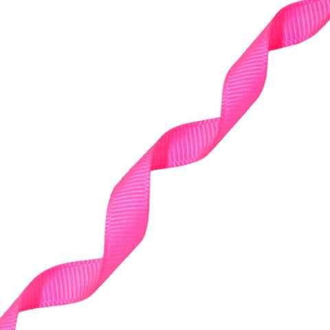 Morex Ribbon Neon Grosgrain Ribbon, 3/8-Inch by 20-Yard, Neon Shocking Pink 3/8" x 20 Yd