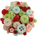 Buttons Galore and More Basics & Bonanza Collection – Extensive Selection of Novelty Round Buttons for DIY Crafts, Scrapbooking, Sewing, Cardmaking, and other Art & Creative Projects 8.0 oz Merriest