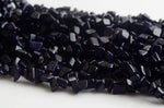 Natural Chip Stone Beads Blue Sandstone 5-8mm About 400 Pieces Irregular Gemstones Healing Crystal Loose Rocks Bead Hole Drilled DIY for Bracelet Jewelry Making Crafting (5-8mm, Blue Sandstone)