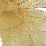 Offray Wired Edge Encore Sheer Craft Ribbon, 1-1/2-Inch Wide by 25-Yard Spool, Gold 1-1/2 Inch x 25 Yard