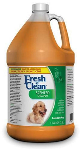 PetAg Fresh 'n Clean Scented Shampoo for Dogs - Long-Lasting Classic Fresh Scent - 128 fl oz (1 gal)