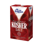 Diamond Crystal Kosher Salt – Full Flavor, No Additives and Less Sodium - Pure and Natural Since 1886 - 3 Pound Box 48 Ounce (Pack of 1)