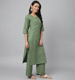RATAN Straight Salwar Suit Kurta Palazzo Set with Printed Dupatta for Women