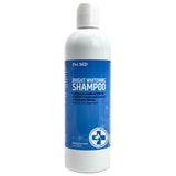 Pet MD Bright Whitening Shampoo for Dogs & Cats - Tearless Protein Enriched Shampoo w/ Oatmeal for Brightening White & Light Colored Coats - Cleans, Adds Luster, & Controls Matting & Tangling - 12 oz