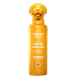 Friday’s Dog Oater Coater Oatmeal Dog Shampoo | for Itchy & Dry Skin | with Vitamins That Moisturizes & Soothes | Deodorizer | Gentle Formula | Cruelty Free | Almond and Honey Scent 12 oz Oater Coater Shampoo
