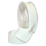 Morex Ribbon 01240/10-401 Nylvalour Swiss Velvet Nylon Ribbon, 1 1/2-Inch by 11-Yard, White 1.5" x 11 Yd