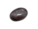 Small Ruby Palm Stone - Pocket Massage Worry Stone for Natural Body Chakra Balancing, Reiki Healing and Crystal Grid Ruby - Small