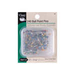 Dritz 43 Ball Point Pins, 1-1/16-Inch (240-Count) 240-Count