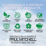 John Paul Pet Australian Tea Tree and Eucalyptus Oil Shampoo for Dogs and Cats, Cleanses Moisturizes and Soothes Skin Irritations, 16-Ounce, clear (JPS5484)