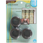 Dritz 1", Brown Curtain Grommets, 1, 8 Count Round 1 in