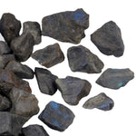 mookaitedecor 1 lb Bulk Natural Labradorite Raw Crystals Rough Stones for Tumbling,Cabbing,Polishing,Wire Wrapping,Wicca & Reiki Crystal Healing Labradorite(1"-1.5")