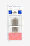 DMC 1765-1/5 Embroidery Hand Needles, 12-Pack, Size 1-5 Size 1/5