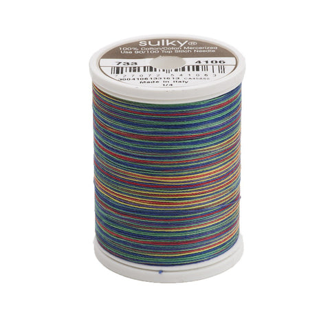 Sulky 733-4106 Blendables Thread for Sewing, 500-Yard, Primaries