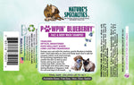 Nature's Specialties Pawpin' Blueberry Ultra Concentrated Dog Face and Body Wash for Pets, Makes up to 2 Gallons, Natural Choice for Professional Groomers, Tearless Formula, Made in USA, 16 oz