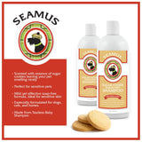 SEAMUS Sugar Cookie Tearless Puppy Shampoo – Made from Tearless Baby Shampoo, soap-Free, Hypo-allergenic, Ideal for Sensitive Skin, Best Shampoo for Puppies, Dogs, Cats, Kittens and Horses