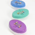 Dritz Ultimate Magnetic, Assorted Colors, Purple & Green, 1, 15 Ball Pin Caddy, Blue, Purple, Green Ultimate Pin Caddy