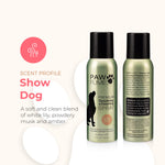 PAWFUME Premium Grooming Spray Dog Spray Deodorizer Perfume For Dogs - Dog Cologne Spray Long Lasting Dog Sprays - Dog Perfume Spray Long Lasting After Bath- Dog deodorizing Spray (Show Dog)… Lily, Amber, Musk