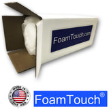 FoamTouch 3x24x96HDF Upholstery Foam 24x96, 1 Count (Pack of 1), White 3x24x96 Plain