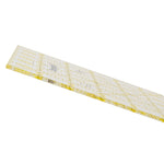 Omnigrid Folding Ruler, 4 x 36-Inch, Clear 4" x 36"