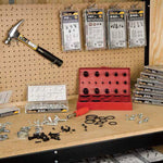 Alltrade Tradespro Aluminum Rivet Assortment, 500 Pieces, Multiple Sizes, Fasteners with Organized Storage Case, 836341 Rivit
