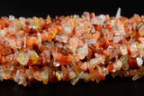 Natural Chip Stone Beads Red Agate 5-8mm About 400 Pieces Irregular Gemstones Healing Crystal Loose Rocks Bead Hole Drilled DIY for Bracelet Jewelry Making Crafting (5-8mm, Red Agate)