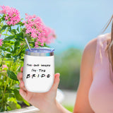 Bride To Be Gifts For Her - Wedding Gifts For Bride - Bridal Shower Gift, Bachelorette Gifts For Bride - Engagement Gifts For Women - Bridal Gifts For Bride To Be, Fiancee - 12oz Wine Tumbler