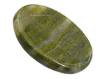 Vasonite Crystal Worry Stones for Anxiety - Thumb Worry Stone for Stress Meditation, Anxiety Relief Items Healing Stones and Crystals Vesuvianite