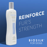 BioSilk for Dogs Silk Therapy Moisturizing Shampoo | Best Moisturizing Shampoo for All Dogs And Dogs With Dry, Itchy, and Sensitive Skin | 12 Oz Dog Shampoo - 2 Pack 12 Fl Oz (Pack of 2)