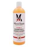 Warren London 2 in1 Pet Shampoo and Conditioner for Dogs, Puppys, & Cats | Best Puppy Shampoo and Conditioner for Dry Itchy Skin | Dandruff Shampoo for Cats & Dogs | Made in USA | 17oz 17 oz Dog Shampoo