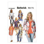 Butterick Patterns B6176ZZ0 Misses' Kimono Sewing Template, ZZ (LRG-XLG-XXL) ZZ (LRG-XLG-XXL)