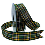 Morex Ribbon Edinburgh Ribbon, 1 inch by 27 Yards, Irish National, 97525/25-17