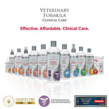 Veterinary Formula Clinical Care Antiparasitic & Antiseborrheic Medicated Dog Shampoo, 128oz – Help Alleviate Your Dog's Flaky Skin and Coat – Paraben, Dye, Soap Free 128 Oz