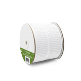 Dritz 9480W Non-Roll Woven Elastic, White, 1-1/2-Inch by 10-Yard