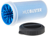 Dexas Lidded MudBuster Portable Dog Paw Cleaner, , Pro Blue, Large with Lid