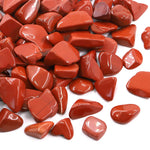 Hilitchi 1lb Bulk Large Natural Tumbled Polished Brazilian Stones Gemstone Healing Crystals Quartz for Wicca, Reiki, and Energy Crystal Healing (Red Jasper About 1lb/450g/16oz/bag) Big Red Jasper