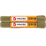 VELCRO Brand Sew on Tape 4ft x 3/4 in for Fabrics Clothing and Crafts, Substitute for Snaps and Buttons, Cut Strips to Length, Beige