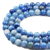 Crystal Beads for Making Jewelry Energy Healing Crystals Jewelry Chakra Crystal Jewerly Beading Supplies Blue Aventurine 6mm 15.5inch About 58-60 Beads