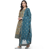 BIBA Women's Cotton Salwar Suit Set