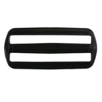 Strapworks Black Plastic Tri-Glide Slide – for Bag Straps, Rifle Slings, Dog Collars - 3", 10 Pack 10Piece