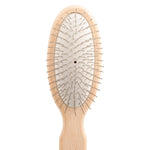 Chris Christensen Dog Brush, 20 mm Oval Pin Brush, Original Series, Groom Like a Professional, Stainless Steel Pins, Lightweight Beech Wood Body, Ground and Polished Tips 20mm