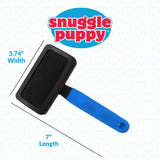 Snuggle Puppy Grooming - Slicker Brush for Dogs - Medium - Easy to Use for Grooming, Dematting, and Removing Loose Hair from Pets