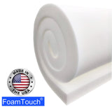 FoamTouch high densiy 2x18x120 Upholstery Foam, White FoamTouch 2x18x120