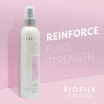 BioSilk for Dogs Combo Pack Whitening Shampoo with Dog Detangling Spray | 12 oz Dog Shampoo for White Dogs and 8 oz Dog Detangler and Shine Protecting Mist for All Dogs (Bundle10) Bundle