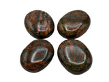 Unakite Palm Stone - Pocket Massage Worry Stone for Natural Body Chakra Balancing, Reiki Healing and Crystal Grid Unakite