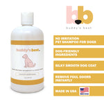 Buddy's Best Dog Shampoo for Smelly Dogs - Dog Shampoo and Conditioner for Dry and Sensitive Skin - Moisturizing Puppy Wash Shampoo, Coconut Vanilla Bean Scent, 16oz 16 Fl Oz (Pack of 1)