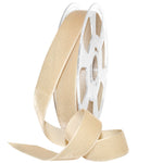 Morex Ribbon Nylon, 7/8 inch by 11 Yards, Blonde, Item 01225/10-602 Nylvalour Velvet Ribbon, 7/8" by 11 yd, 7/8" x 11 Yd