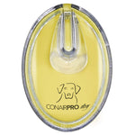 CONAIRPRO dog & cat Pet Brush with Ergonomic Pet-It Design, Dog Brush for Shedding, Curry Comb Yellow Curry Comb Brush