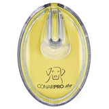CONAIRPRO dog & cat Pet Brush with Ergonomic Pet-It Design, Dog Brush for Shedding, Curry Comb Yellow Curry Comb Brush