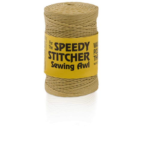 Speedy Stitcher Coarse Polyester Thread,Brown,Tan