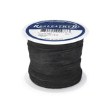 Realeather, Black Suede Leather Lace, x25-yard, 1/8" X25 yd